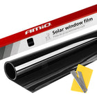 AMiO AMiO Autoraam Folie Tint Vinyl Zwart 75x300cm (15%) - Zwarte Ramenfolie voor Zonwering en Privacy met Tool AMiO 1