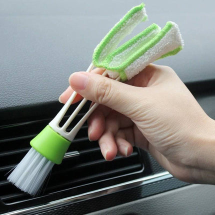 AMiO AMiO Auto Ventilatierooster Schoonmaak Reiniging Borstel Groen AMiO 5