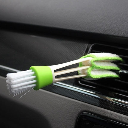 AMiO AMiO Auto Ventilatierooster Schoonmaak Reiniging Borstel Groen AMiO 8
