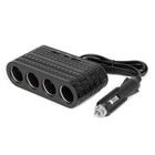 AMiO AMiO Autolader Splitter 4x 12V + 2x USB - A USB - C 120W – Verlengkabel 80cm voor Auto, Camper en Vrachtwagen AMiO 1
