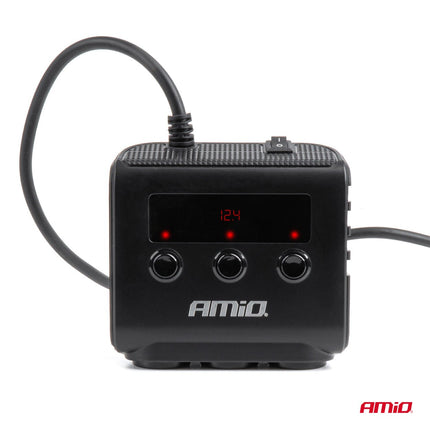 AMiO AMiO Autolader Splitter 4x USB - A 180W – Snellader met QC 3.0 PD 3.0 en LED Display voor Auto en Bestelwagen AMiO 7