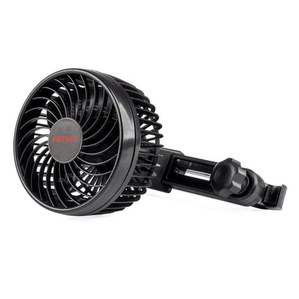 AMiO AMiO Autoventilator voor Hoofdsteun met USB - oplader Zwart (5x10cm) 12V AMiO 6