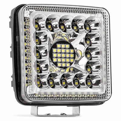 AMiO AWL13 Werklamp Verstraler Spot Vierkant 77LED 9-36v 6000K Wit