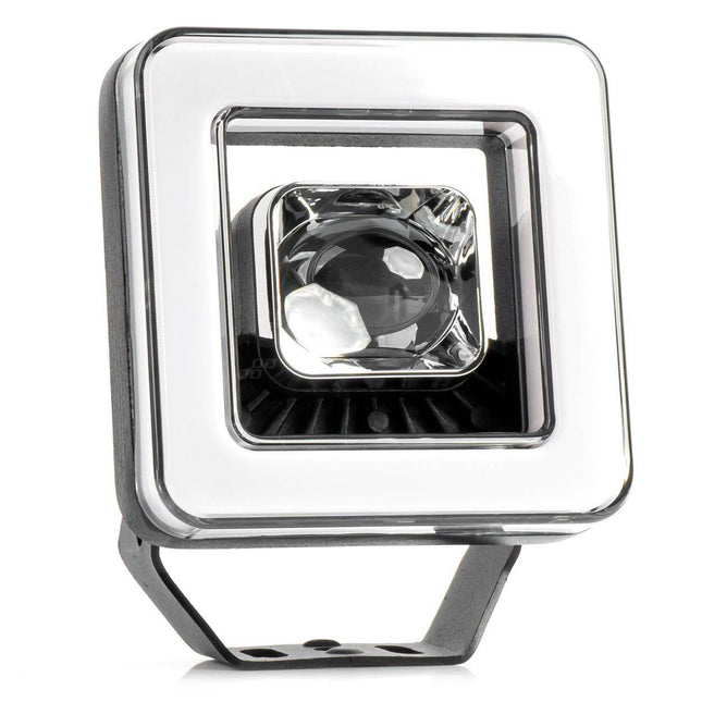 AMiO AWL57 LED Werkverlichting 45W 6500K 8000lm 9 - 36V - Robuuste Verlichting Vierkant - VCTparts.nl