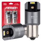 AMiO BA15s P21W LED 12V - 24V 2x1860 SMD Wit Canbus [Achterlicht - Richtingaanwijzer - Achteruitrijlicht] (2 stuks) - VCTparts.nl