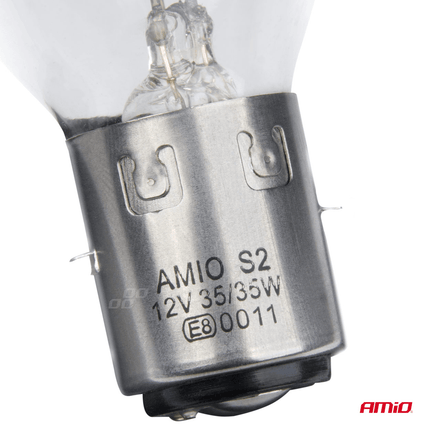 AMiO AMiO BA20D Halogeen 12V 35W S2 Wit [Koplamp - Dagrijverlichting] AMiO 2