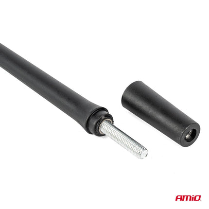 AMiO Car Antenna Mast ANTM12 – Weerbestendige Auto Antenne van 33 cm met Adapters voor Universele Installatie - VCTparts.nl