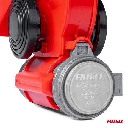 AMiO AMiO Claxon Toeter 12V met Compressor en Relais - 118dB Krachtige Fanfare Luchthoorn AMiO 3