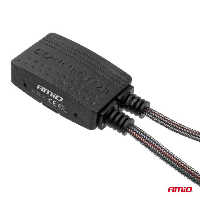 AMiO LED Koplampen X3-serie H3 Dimlichten Wit - VCTparts.nl