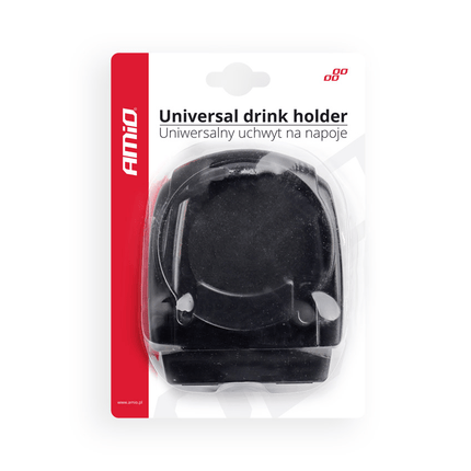 AMiO AMiO Drankhouder voor Ventilatierooster Bekerhouder Koffie Houder Universeel Zwart AMiO 2
