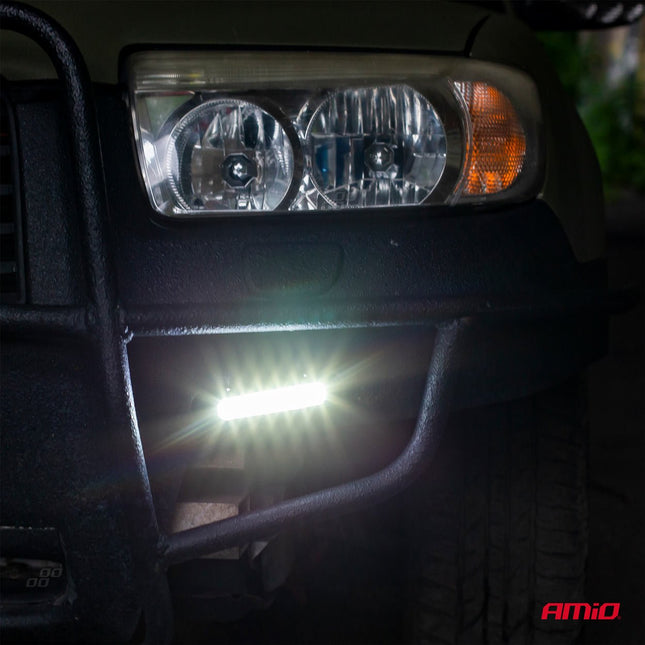 AMiO AMiO DRL 507HP Dagrijverlichting 190mm - Universele SMD LED Set voor Auto met Automatische Schakeling 12V en 24V AMiO 2