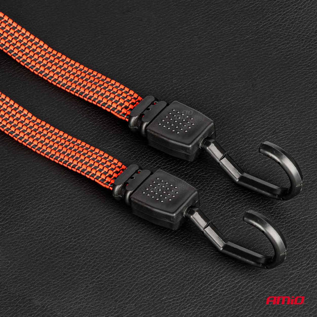 AMiO Elastisch Spanband 100cm – Universeel Elastisch Touw voor Aanhanger en Transport - VCTparts.nl