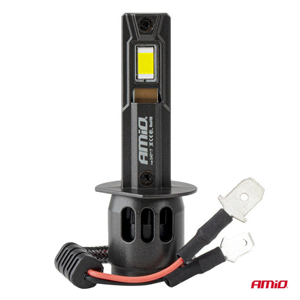 AMiO AMiO F25 PRO BLACK Edition H1 LED Koplampen 12/24V – 7646 Lumen 6000K Daglichtwit FULL CANBUS AMiO 2