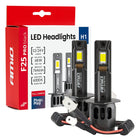 AMiO AMiO F25 PRO BLACK Edition H1 LED Koplampen 12/24V – 7646 Lumen 6000K Daglichtwit FULL CANBUS AMiO 1