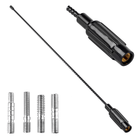 AMiO AMiO FM/AM Auto Antenne Mini Universeel met 4 Adapters Zwart (41 cm) AMiO 5