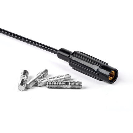 AMiO AMiO FM/AM Auto Antenne Mini Universeel met 4 Adapters Zwart (41 cm) AMiO 3