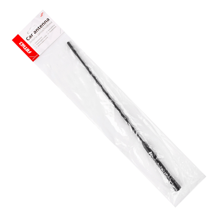 AMiO AMiO FM/AM Auto Antenne Mini Universeel met 6mm Adapter Zwart (40 cm) AMiO 2