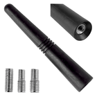 AMiO AMIO FM/AM Auto Antenne Mini Universeel Zwart 9 cm – Compacte Haaienvin Antenne voor Alle Auto’s AMiO 3