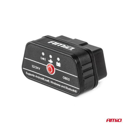 AMiO AMiO Geavanceerde OBD2 Bluetooth Diagnosetool PIC25K80 DC24K – Professionele Draadloze Autodiagnose voor Voertuigen AMiO 2