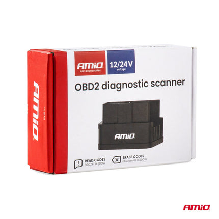 AMiO AMiO Geavanceerde OBD2 Bluetooth Diagnosetool PIC25K80 DC24K – Professionele Draadloze Autodiagnose voor Voertuigen AMiO 9