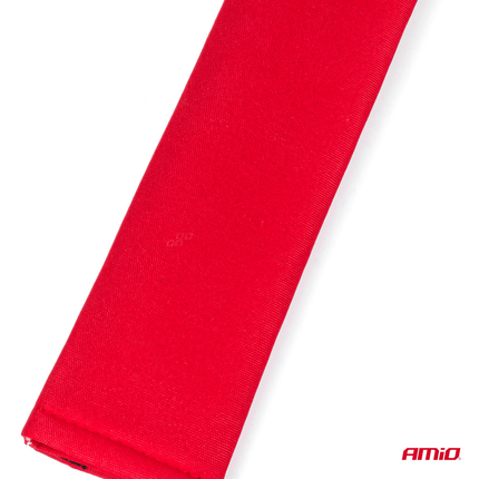AMiO Gordelbeschermhoes voor Schouder Rood (2 stuks) [gordelhoes - gordelband] - VCTparts.nl