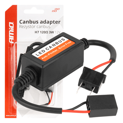 AMiO H7 Canbus Relaisweerstand Auto Dimlicht / Grootlicht Weerstand Canbus Decoder 12v-24v (1 stuk)