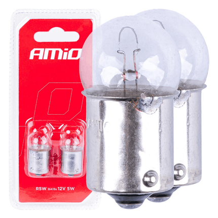 AMiO AMiO Halogeen Wit BA15S Voor Dagrijverlichting 5 Watt [3020 24SMD 1156 BA15S P21W R10W R5W] (12V) (Set) AMiO 1