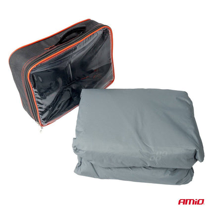 AMiO Halve Autohoes - Extra Grote Beschermhoes voor Sedan XL - Weerbestendige Bescherming tegen Sneeuw IJs Stof en UV - straling - VCTparts.nl