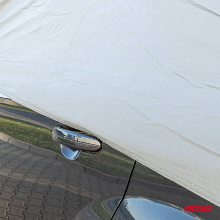 AMiO Halve Autohoes - Grote Beschermhoes voor Sedan L - Weerbestendige Bescherming tegen Sneeuw IJs Stof en UV - straling - VCTparts.nl