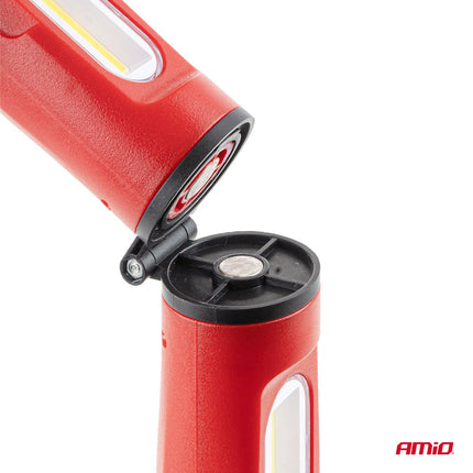 AMiO Inklapbare LED Werklamp met Magneet 4000mAh - Inspectielamp voor Garage en Werkplaats AMiO 7
