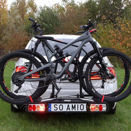 AMiO Kantelbare Fietsendrager voor Trekhaak - 2 Fietsen TBC-01/2 AMiO 6