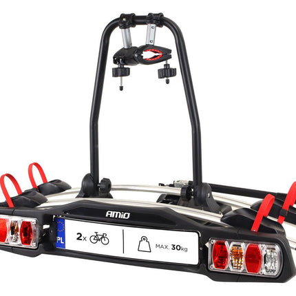 AMiO Kantelbare Fietsendrager voor Trekhaak - 2 Fietsen TBC-01/2 AMiO 1