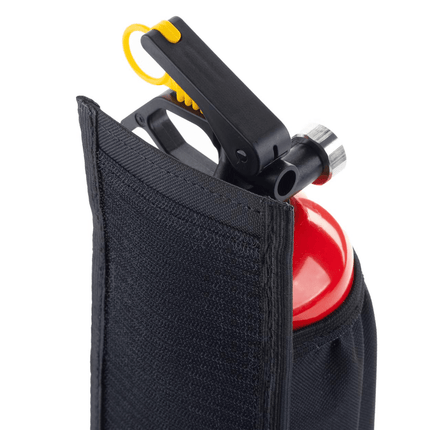 AMiO AMiO Klittenband Houder voor 1KG Poederblusser Brandblusser Muurbevestiging of Auto Kofferbak Zwart AMiO 10