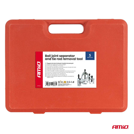 AMiO Kogelgewricht en Stuurkogel Trekker Set 5 Delig - Ball Joint Separator en Tie Rod Removal Tool - VCTparts.nl