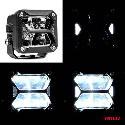 AMiO AMiO Krachtige LED - verrijlamp PRO - serie AMiO - 03867 Verstraler Spot Robuust Offroad AMiO 2