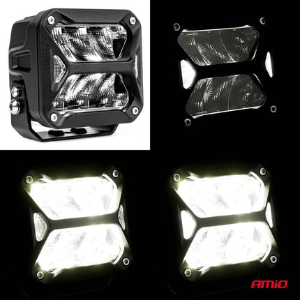 AMiO AMiO Krachtige LED - verrijlamp PRO - serie AMiO - 03868 Verstraler Spot Robuust Offroad AMiO 2