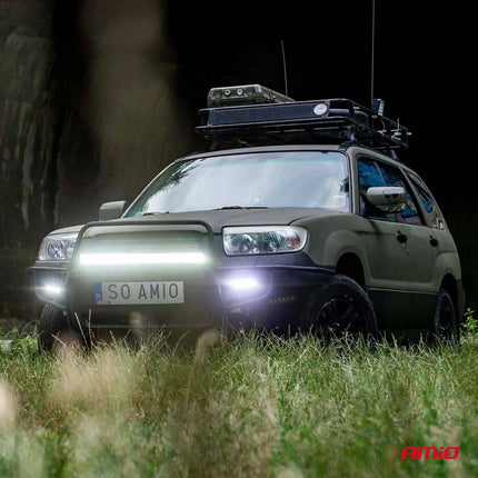 AMiO AMiO Krachtige LED Werklamp AWL27 120LED 450x74 360W COMBO 9 - 36V Verstraler Spot Robuust Offroad AMiO 10