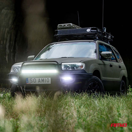 AMiO Krachtige LED Werklamp AWL29 160LED 650x74 540W COMBO 9 - 36V Verstraler Spot Robuust Offroad - VCTparts.nl