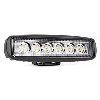 AMiO Krachtige Werklamp AWL01 6 LED FLAT 9-60V Verstraler Spot Robuust Offroad