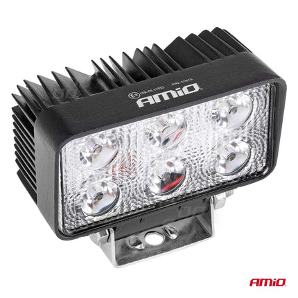 AMiO AMiO Krachtige Werklamp AWL02 6 LED FLAT 9 - 60V Verstraler Spot Robuust Offroad AMiO 4