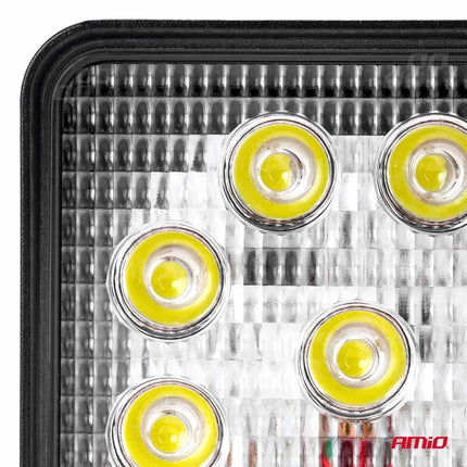 AMiO AMiO Krachtige Werklamp AWL03 9 LED FLOOD 9 - 60V Verstraler Spot Robuust Offroad AMiO 3