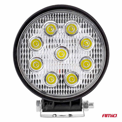 AMiO AMiO Krachtige Werklamp AWL06 9 LED FLOOD 9 - 36V Verstraler Spot Robuust Offroad AMiO 3