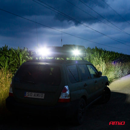 AMiO AMiO Krachtige Werklamp AWL07 9 LED FLOOD 9 - 36V Verstraler Spot Robuust Offroad AMiO 8