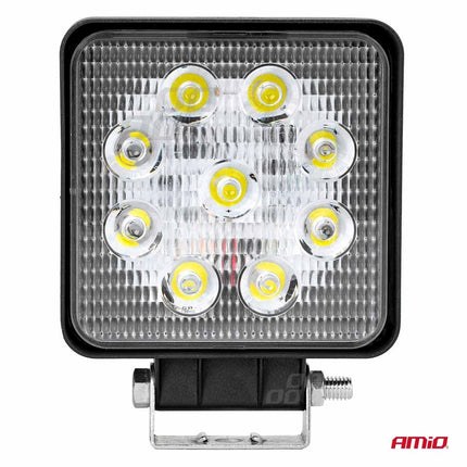 AMiO AMiO Krachtige Werklamp AWL07 9 LED FLOOD 9 - 36V Verstraler Spot Robuust Offroad AMiO 5