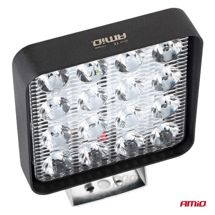 AMiO AMiO Krachtige Werklamp AWL10 16LED FLOOD 9 - 36V Verstraler Spot Robuust Offroad AMiO 2