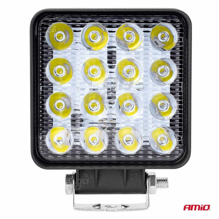 AMiO AMiO Krachtige Werklamp AWL10 16LED FLOOD 9 - 36V Verstraler Spot Robuust Offroad AMiO 5