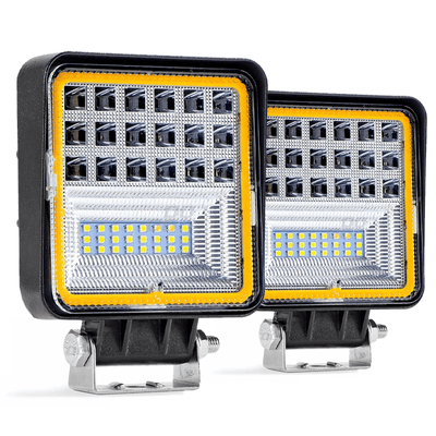 AMiO Krachtige Werklamp AWL12 42 LED COMBO (2 standen) 9-36V Verstraler Spot Robuust Offroad 2 stuks (set)