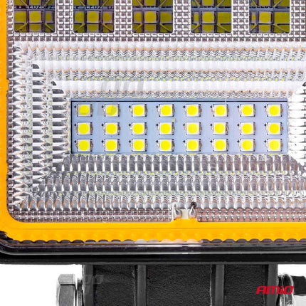 AMiO AMiO Krachtige Werklamp AWL12 42 LED COMBO (2 standen) 9 - 36V Verstraler Spot Robuust Offroad 2 stuks (set) Combideal 2