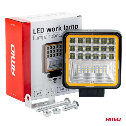 AMiO AMiO Krachtige Werklamp AWL12 42 LED COMBO (2 standen) 9 - 36V Verstraler Spot Robuust Offroad 2 stuks (set) Combideal 9