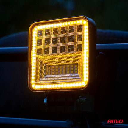 AMiO AMiO Krachtige Werklamp AWL12 42 LED COMBO (2 standen) 9 - 36V Verstraler Spot Robuust Offroad 2 stuks (set) Combideal 7